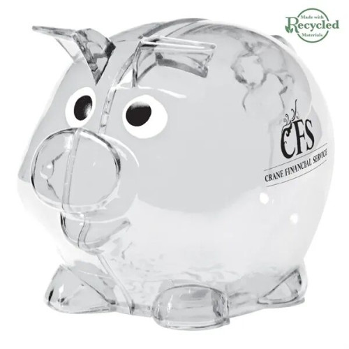 Mini Plastic Piggy Bank
