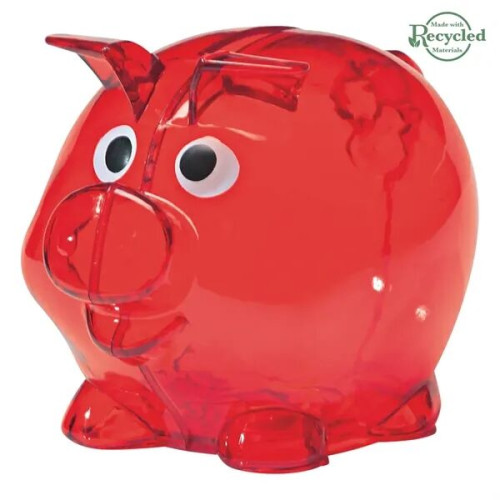 Mini Plastic Piggy Bank