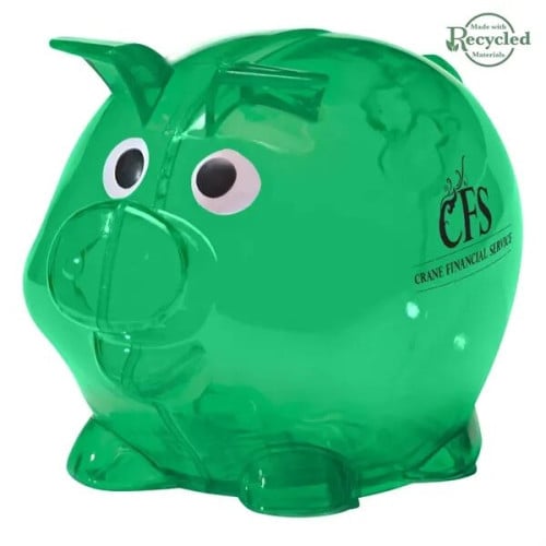 Mini Plastic Piggy Bank