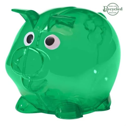 Mini Plastic Piggy Bank