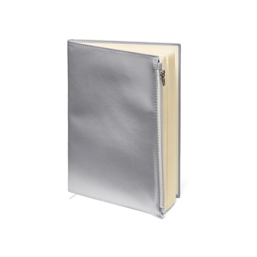 Softbound Metallic Foundry Journal With Zipper Pocket