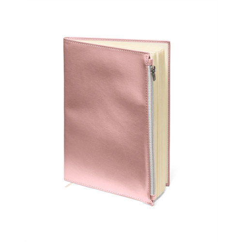 Softbound Metallic Foundry Journal With Zipper Pocket