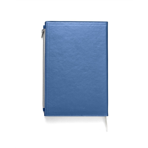 Softbound Metallic Foundry Journal With Zipper Pocket