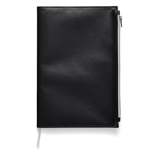 Softbound Metallic Foundry Journal With Zipper Pocket