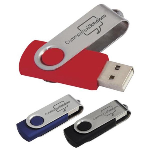 8 GB Folding USB 2.0 Flash Drive