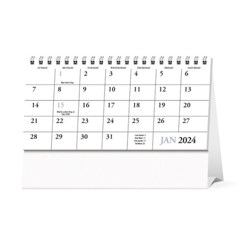 Scenic America® Desk Tent Calendar