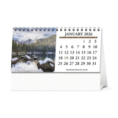 Products Scenic America® Desk Tent Calendar