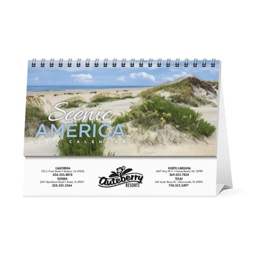 Products Scenic America® Desk Tent Calendar