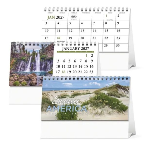 Products Scenic America® Desk Tent Calendar