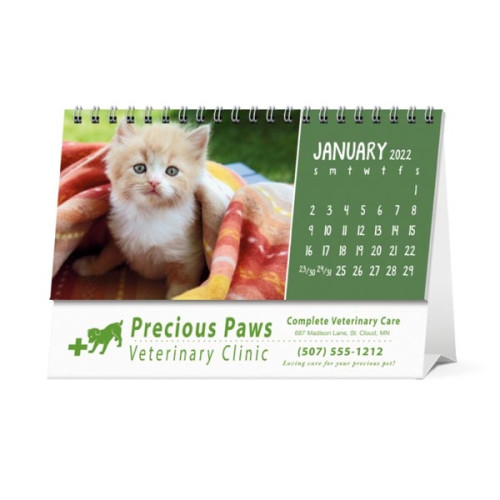 Puppies & Kittens Desk 2023 Calendar