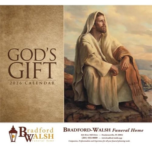 Good Value™ God's Gift - Stapled Calendar