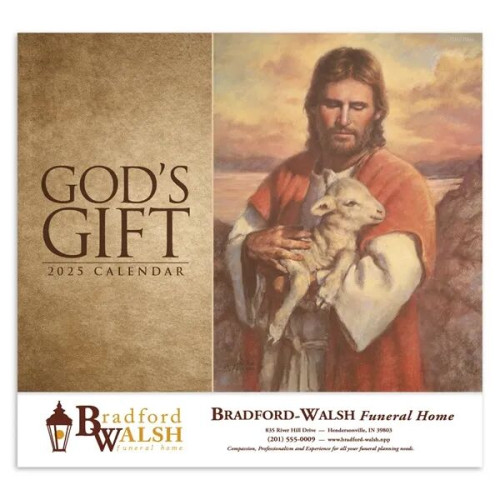 Good Value™ God's Gift - Stapled Calendar