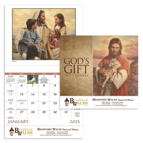 Good Value™ God's Gift - Stapled Calendar