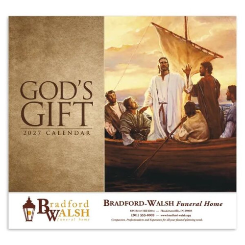 Good Value™ God's Gift - Stapled Calendar