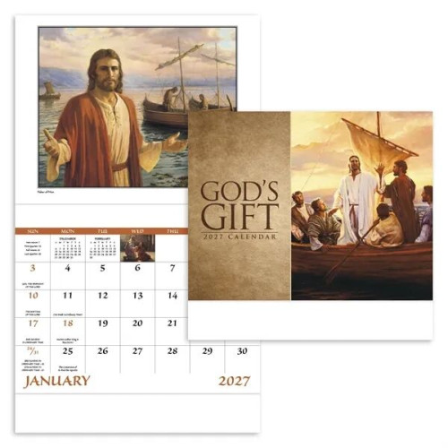 Good Value™ God's Gift - Stapled Calendar