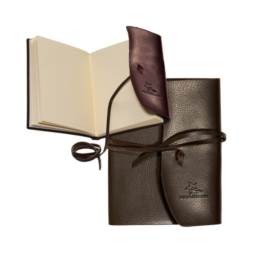 Americana Leather-Wrapped Journal