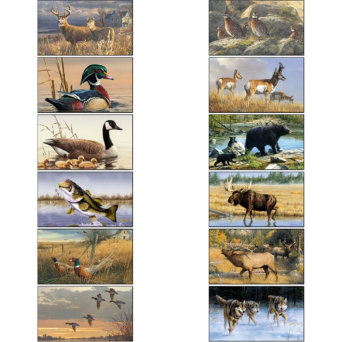 Triumph® Calendars Wildlife Art by the Hautman Brothers C...