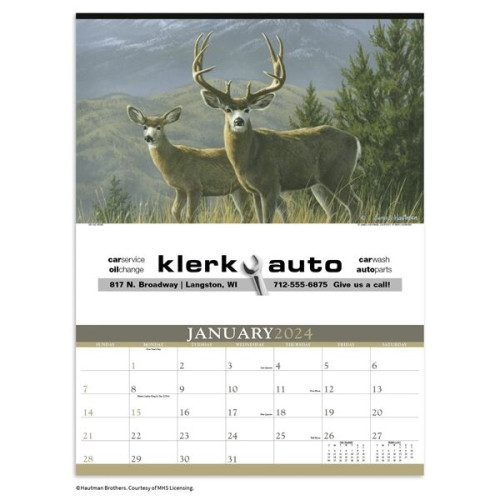 Triumph® Calendars Wildlife Art by the Hautman Brothers C...