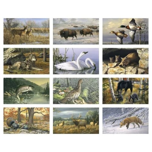 Triumph® Calendars Wildlife Art by the Hautman Brothers C...
