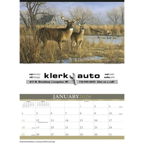 Triumph® Calendars Wildlife Art by the Hautman Brothers C...