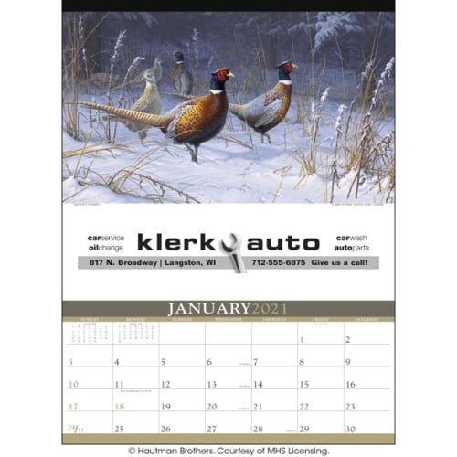 Triumph® Calendars Wildlife Art by the Hautman Brothers C...
