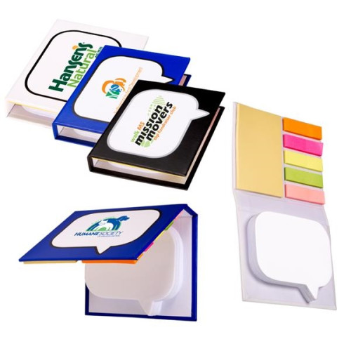 Logo-Burst Sticky Book