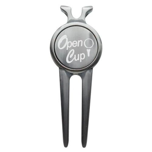 Deluxe Magnetic Divot Repair Tool with Ball Marker