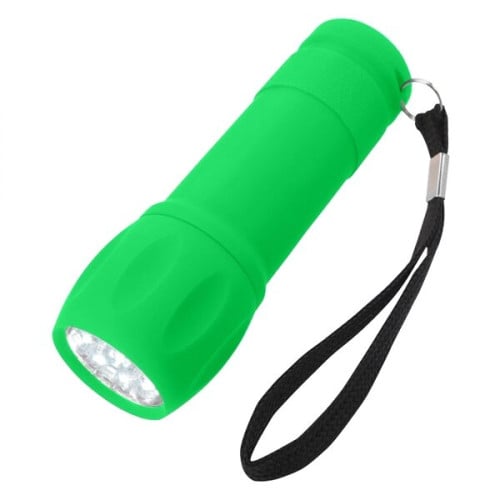 Rubberized Torch Light With Strap