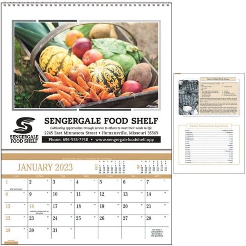 Triumph® Calendars Recipe Pocket Calendar