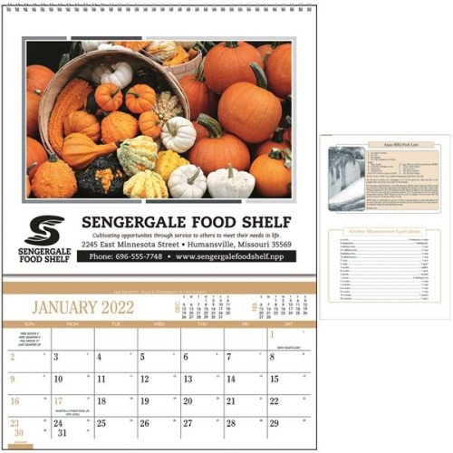 Triumph® Calendars Recipe Pocket Calendar