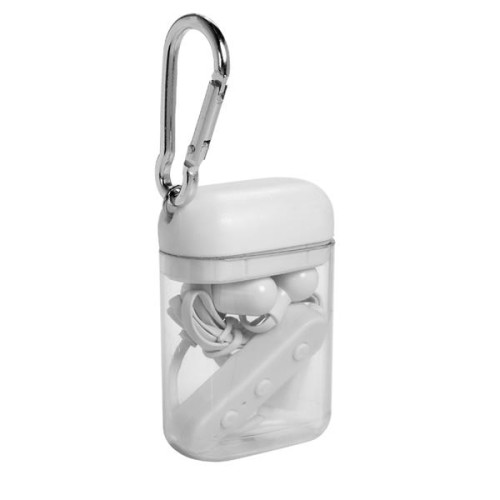 Budget Wireless Earbuds In Carabiner Case
