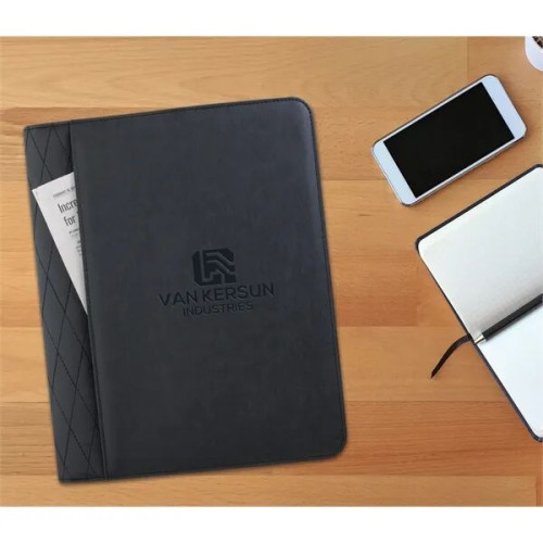 Stitch Zippered Padfolio