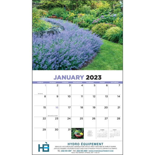 Gardens Appointment Calendar - Stapled