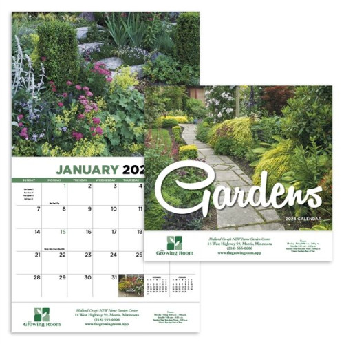 Gardens Appointment Calendar - Stapled