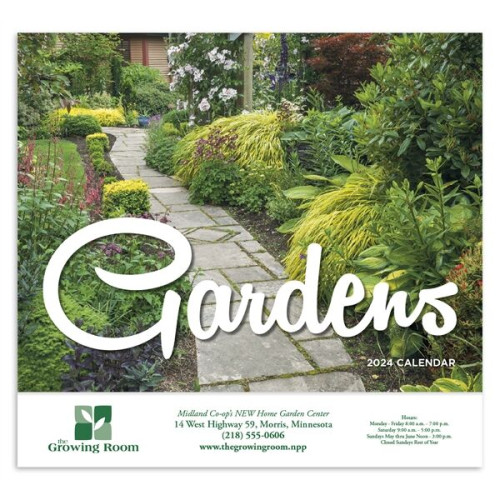 Gardens Appointment Calendar - Stapled