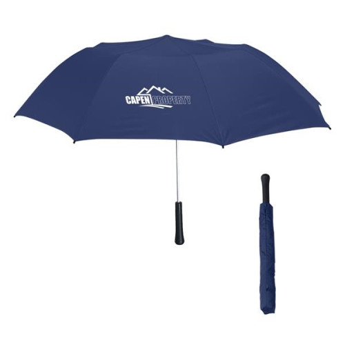 56" Arc Giant Telescopic Folding Umbrella