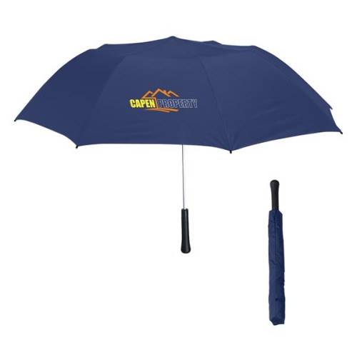 56" Arc Giant Telescopic Folding Umbrella