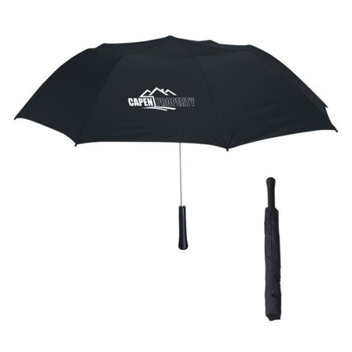 56" Arc Giant Telescopic Folding Umbrella