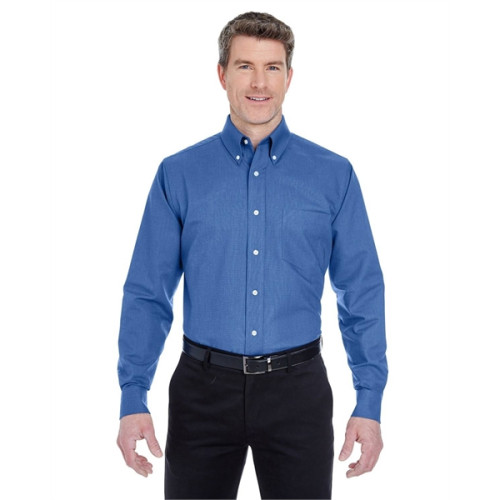 Men's Tall Classic Wrinkle-Resistant Long-Sleeve Oxford