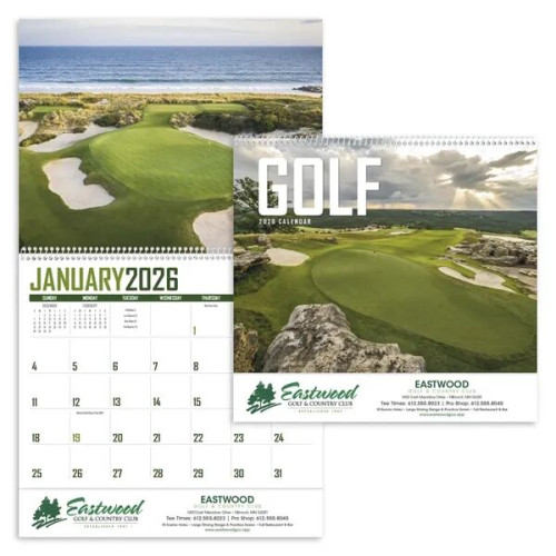 Triumph® Calendars Golf Calendar