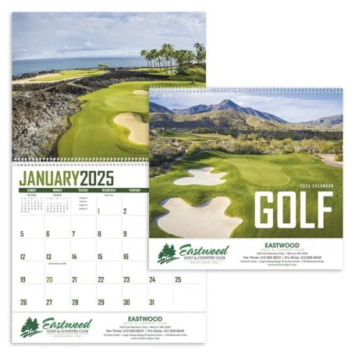 Triumph® Calendars Golf Calendar