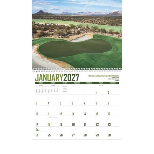 Triumph® Calendars Golf Calendar