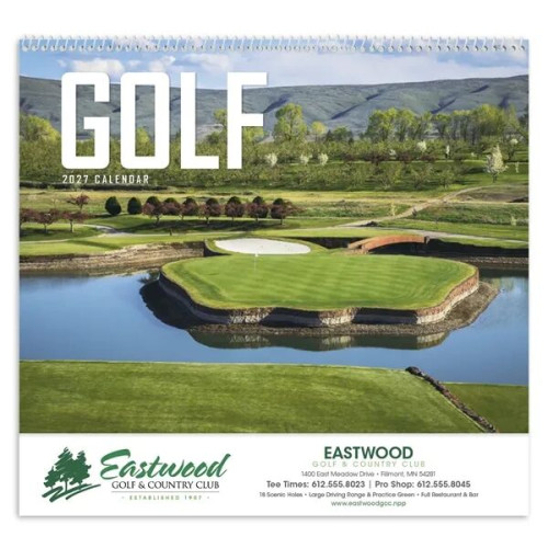 Triumph® Calendars Golf Calendar