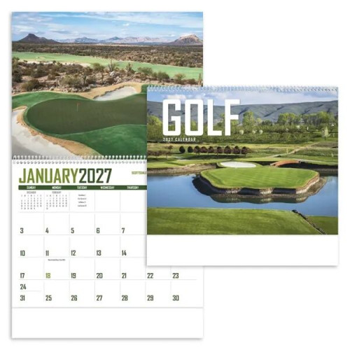 Triumph® Calendars Golf Calendar