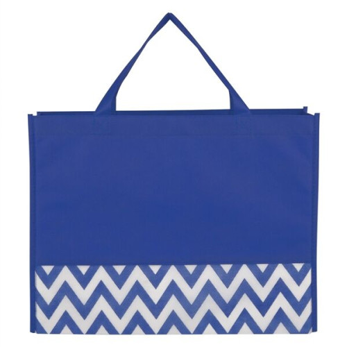 Zigzag Non-Woven Tote Bag