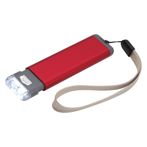 Aluminum Flashlight With Strap