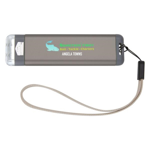 Aluminum Flashlight With Strap