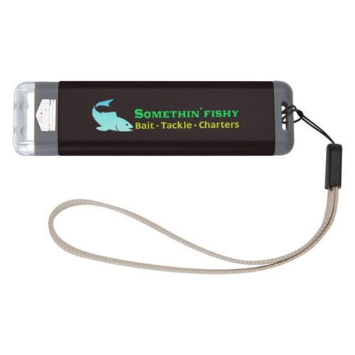 Aluminum Flashlight With Strap