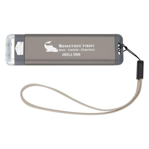 Aluminum Flashlight With Strap