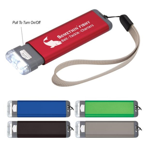 Aluminum Flashlight With Strap